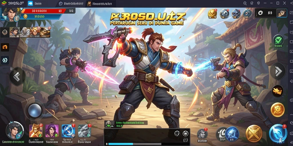 Tampilan pertarungan seru di dalam game 380SLOT.