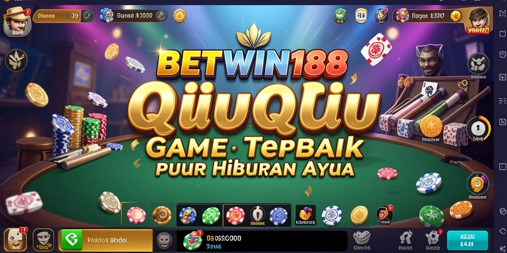 Gameplay seru BETWIN188 dalam permainan QiuQiu.