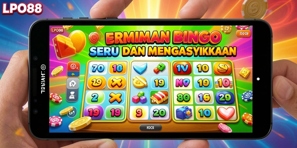 Tampilan gameplay seru dalam game Bingo LPO88.