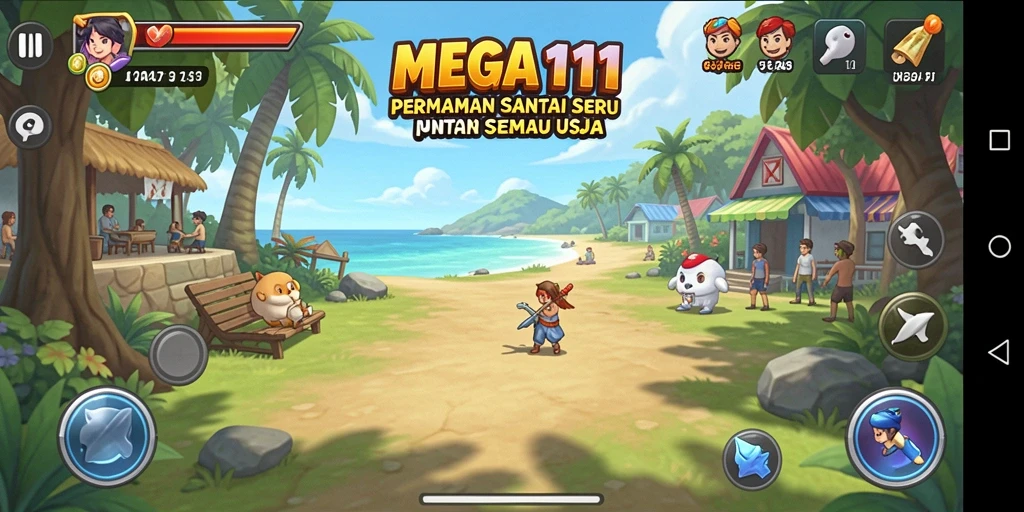 Tampilan menarik dari gameplay MEGA111 yang mengasyikkan.